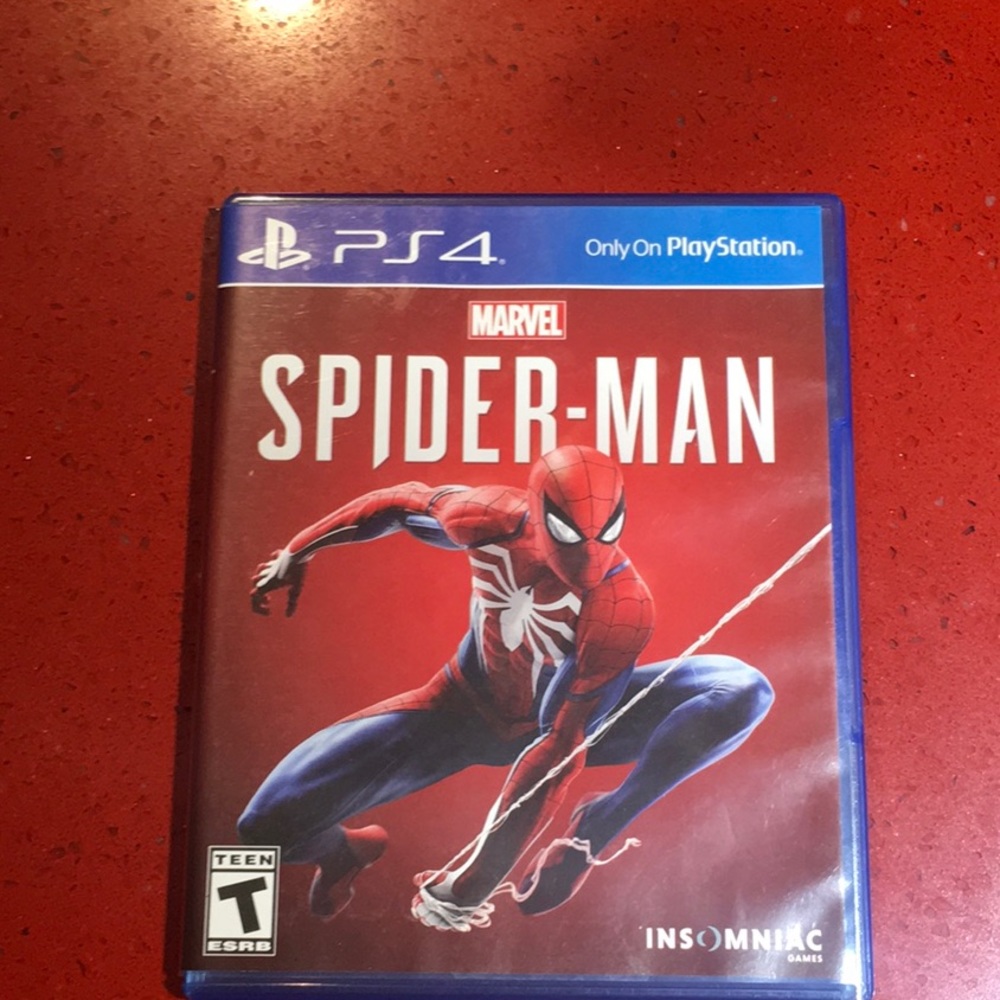Spider-Man PS4 Game used only a few times